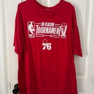76ers NBA In-Season Tournament T-Shirt